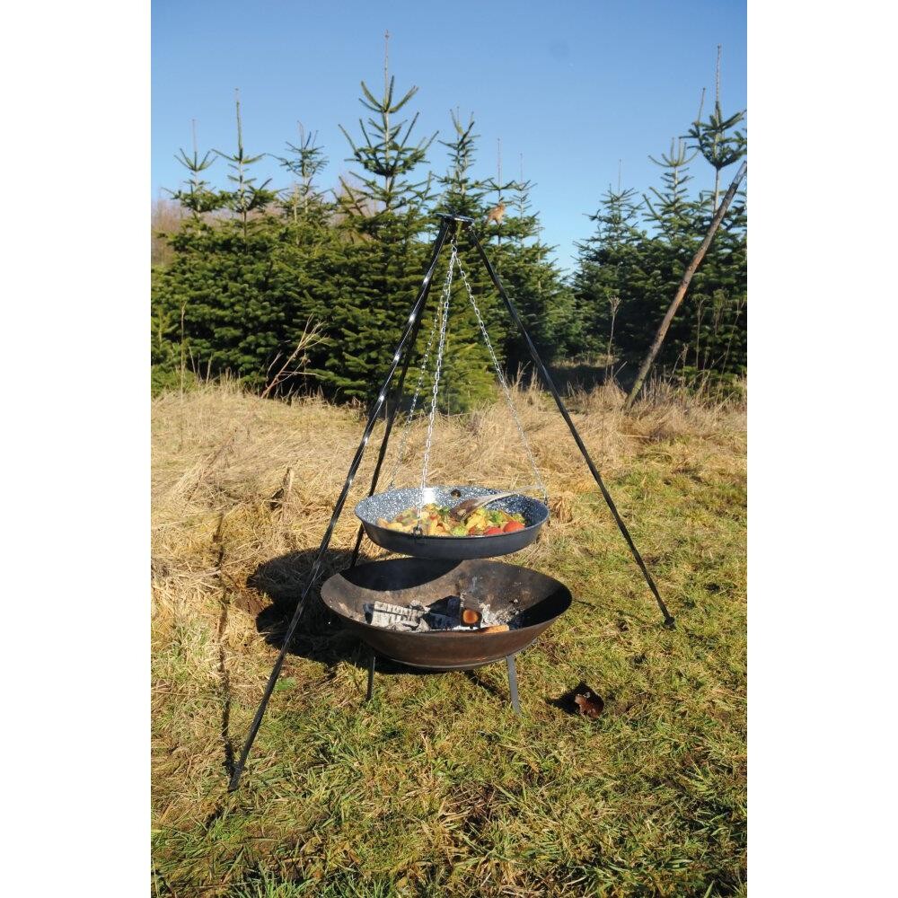 Wokpande m. kæde, Ø: 40 cm
