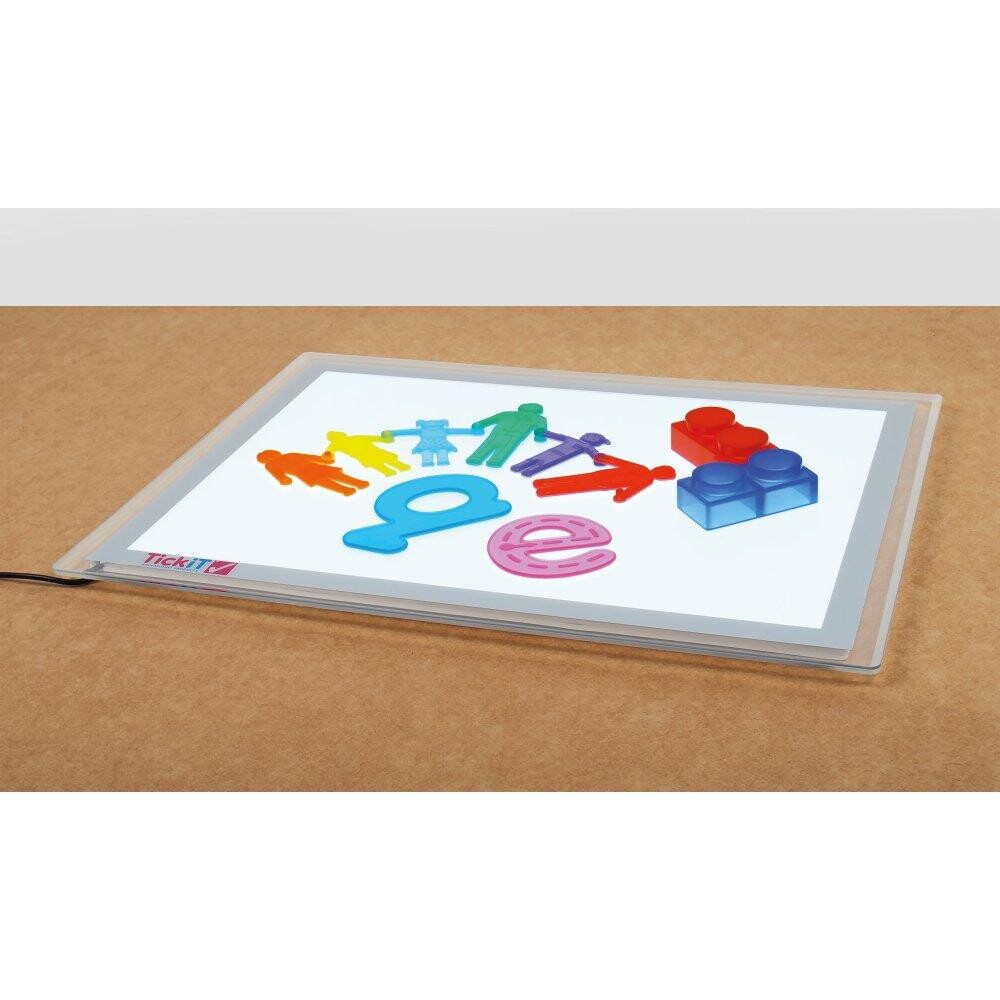 Lyspanel A3 med LED lys billede