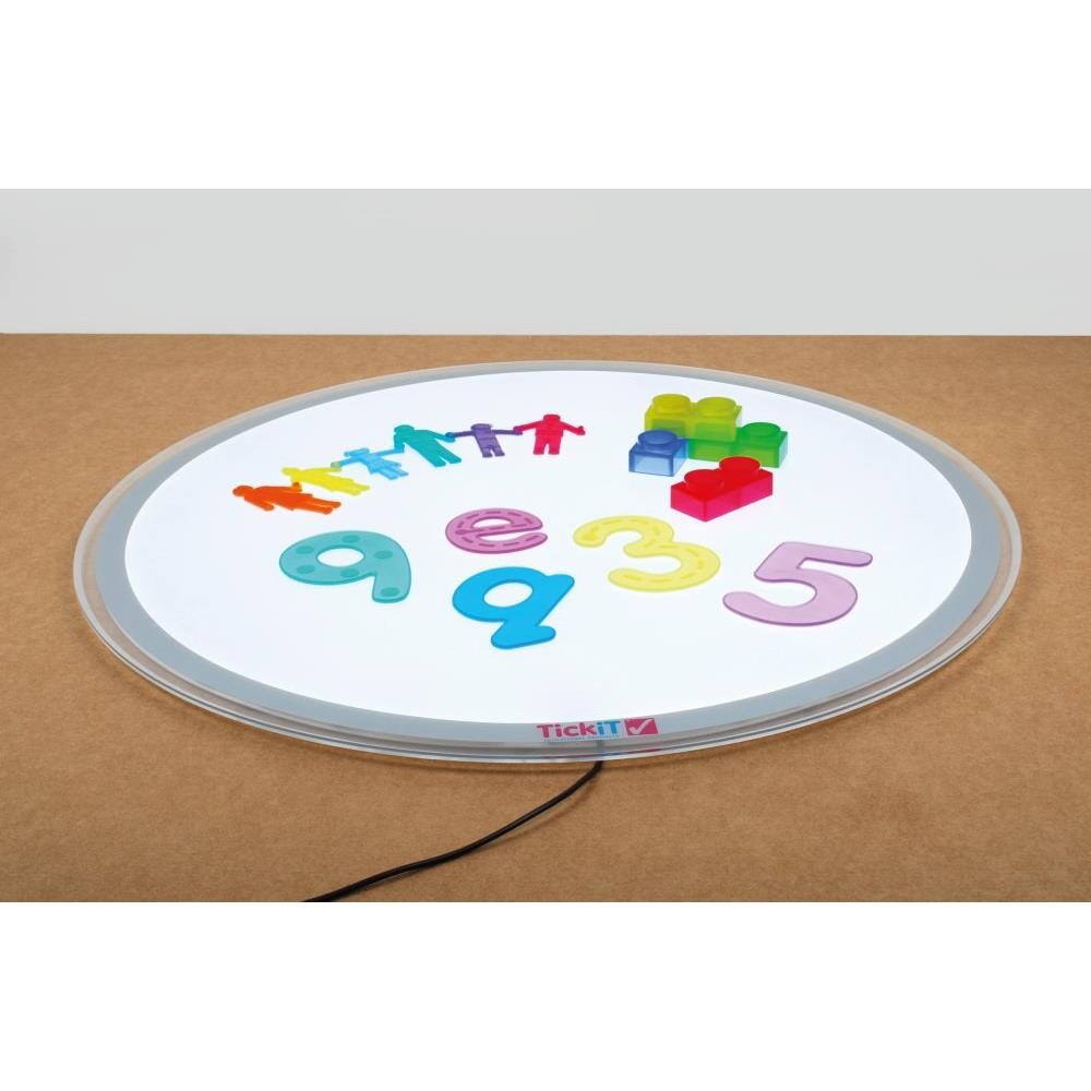 Lyspanel Ø:70 cm med LED lys billede