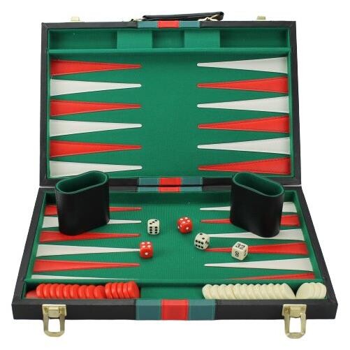 Billede af Backgammon i kuffert - spil fra 7 år