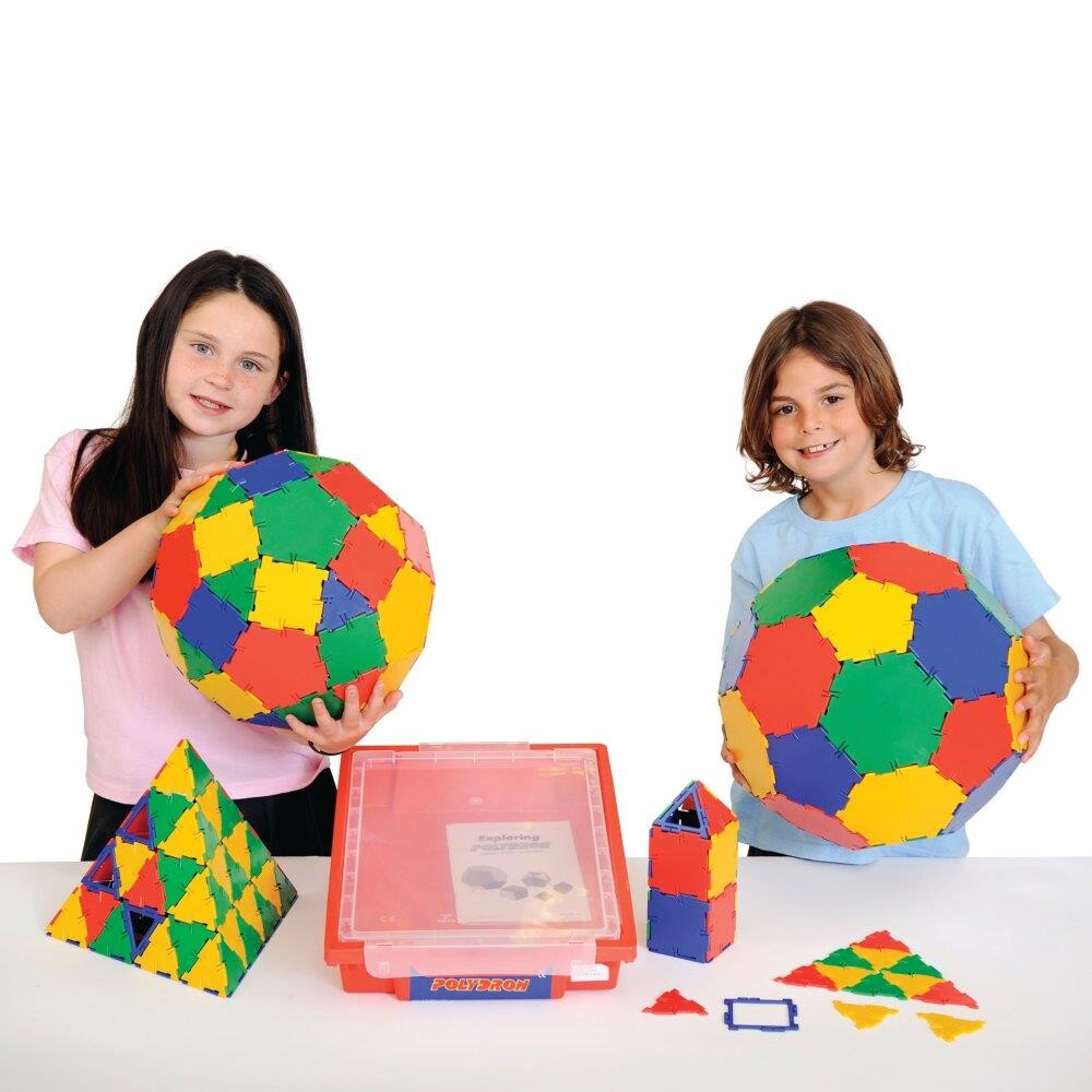 Billede af Polydron Class Set - 184 dele
