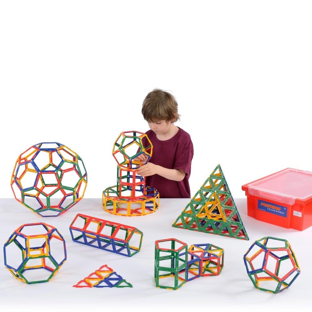Billede af Polydron Framework Class Set - 310 dele