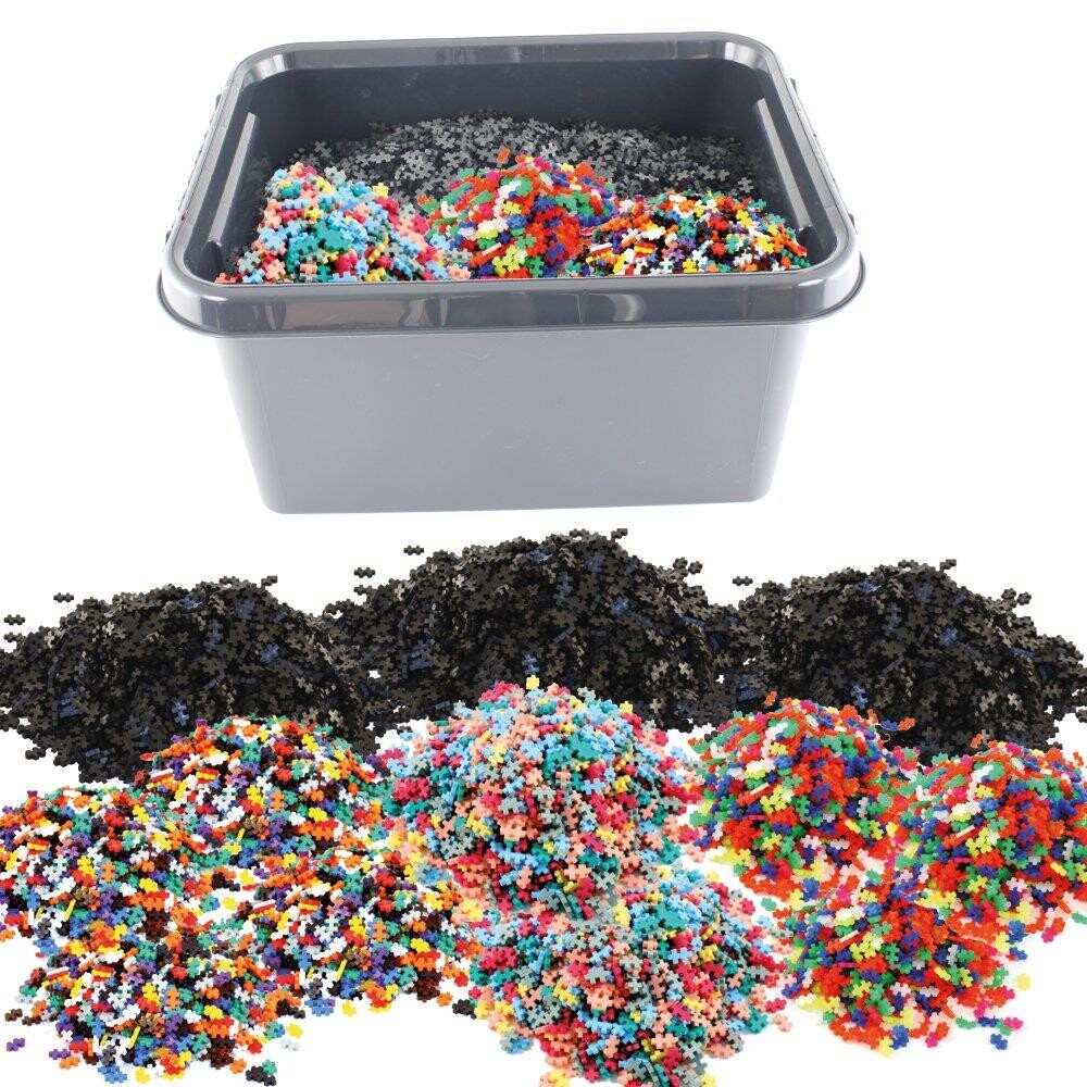 Billede af Plus Plus Mini - Mixed farver, 18.000 stk.