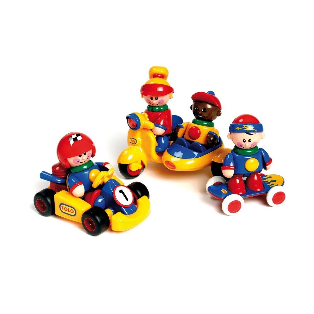 Billede af TOLO - Biler - First Friends on wheels - 7 dele