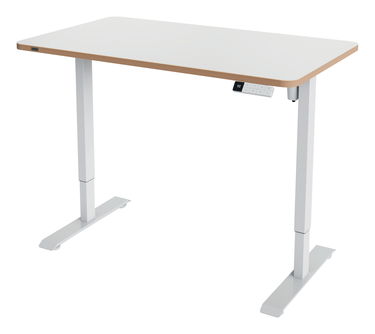 Leitz Ergo elektrisk hævesænke bord 120x70cm.