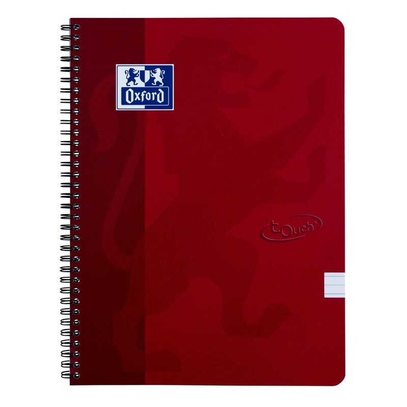 OXFORD Touch notesbog A4++ linjeret 7mm billede