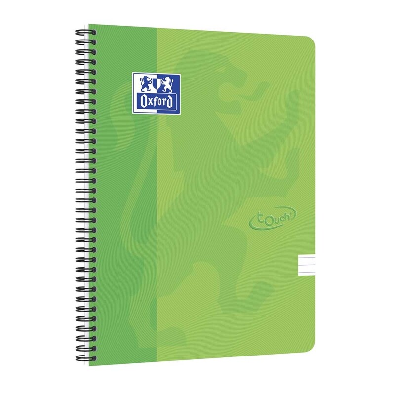OXFORD Touch notesbog A4+ linjeret 7mm