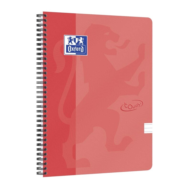 OXFORD Touch notesbog A4+ linjeret 7mm
