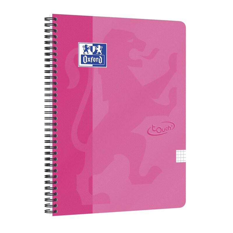 OXFORD Touch notesbog A4+ kvadreret 5mm