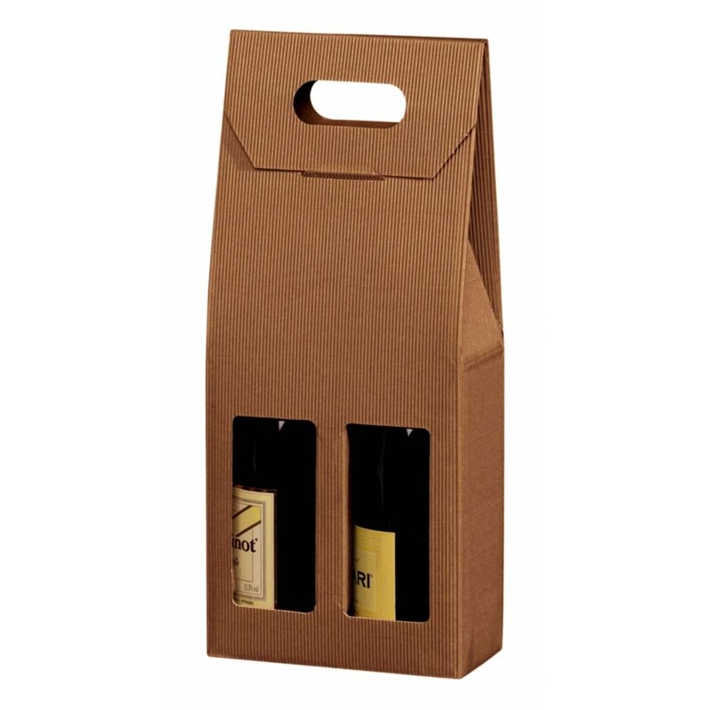 Vinæske Brun Bølge 2 Flasker, Åben, 20 stk