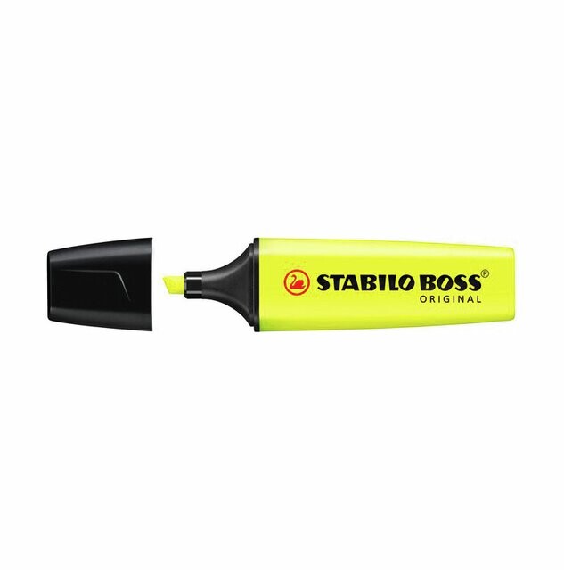 Stabilo Boss Tekstmarker Gul