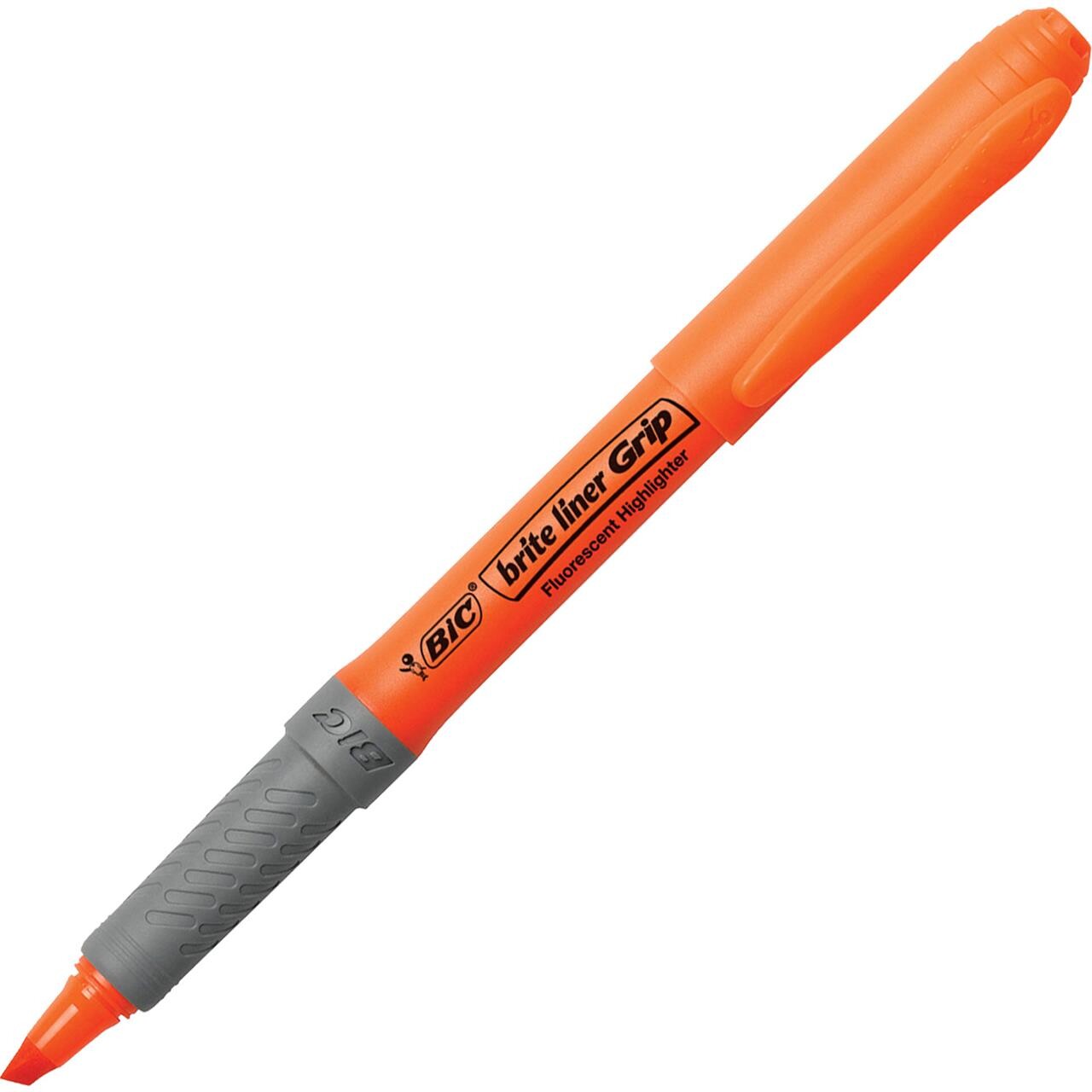 Tekstmarker Bic brite liner orange billede