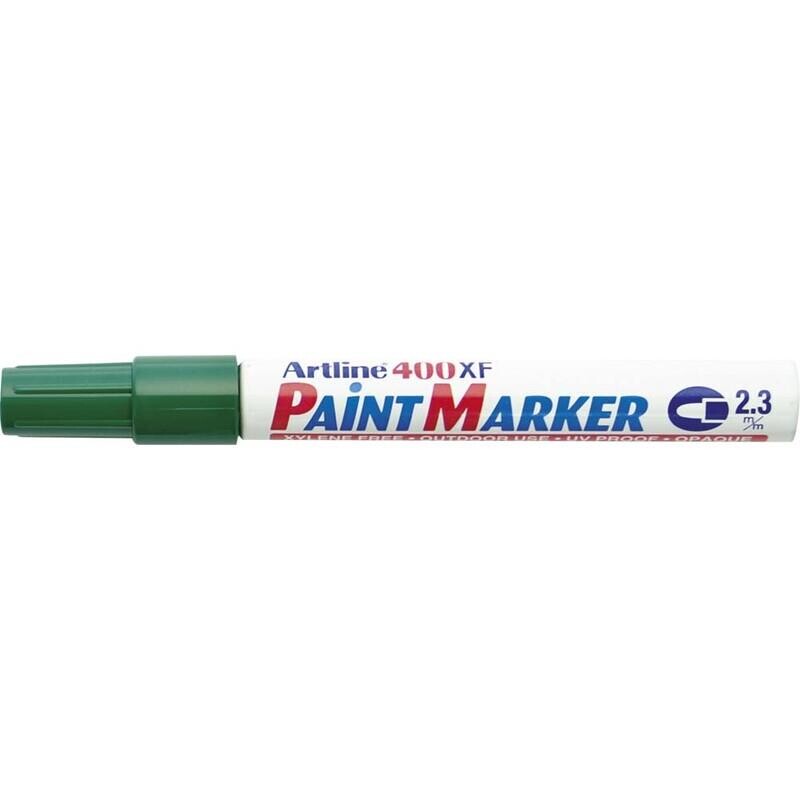 Paint marker Artline EK400 grøn 2,3mm rund spids billede