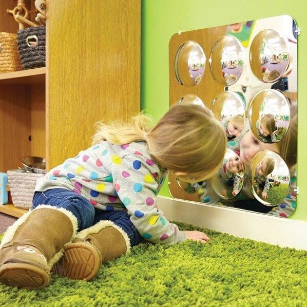 Sansespejl / Spejlkuppel - 9 kuppler