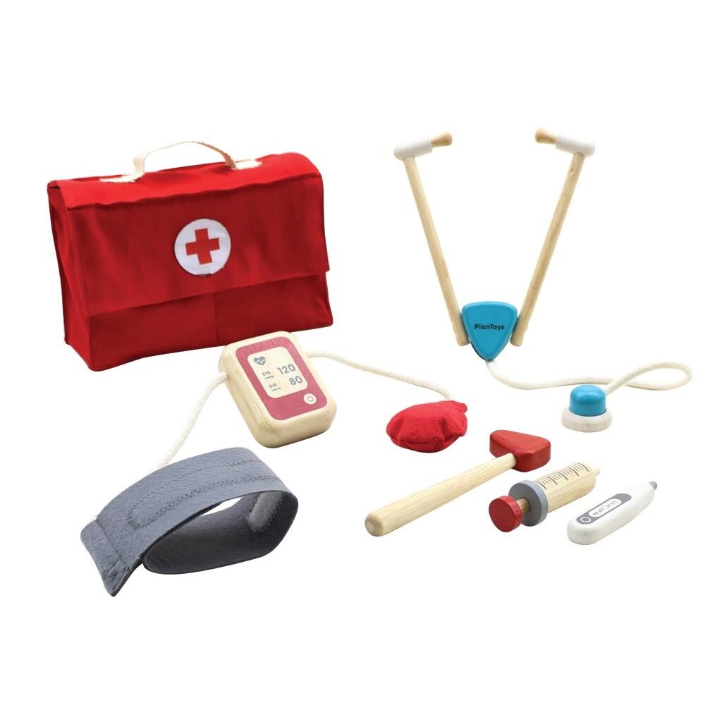 Billede af Doktor Sæt i træ fra Plantoys