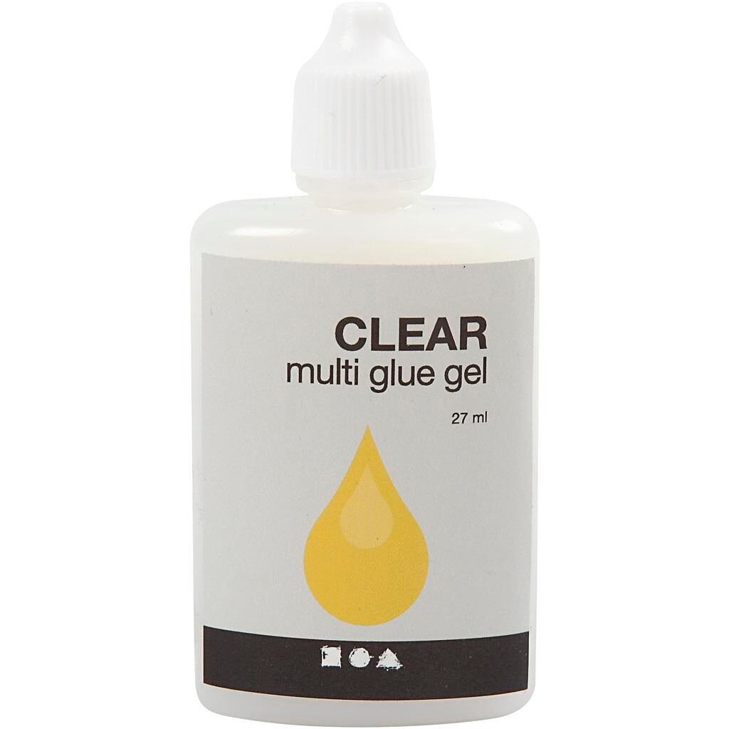 Clear Multi Glue Gel, 27ml billede