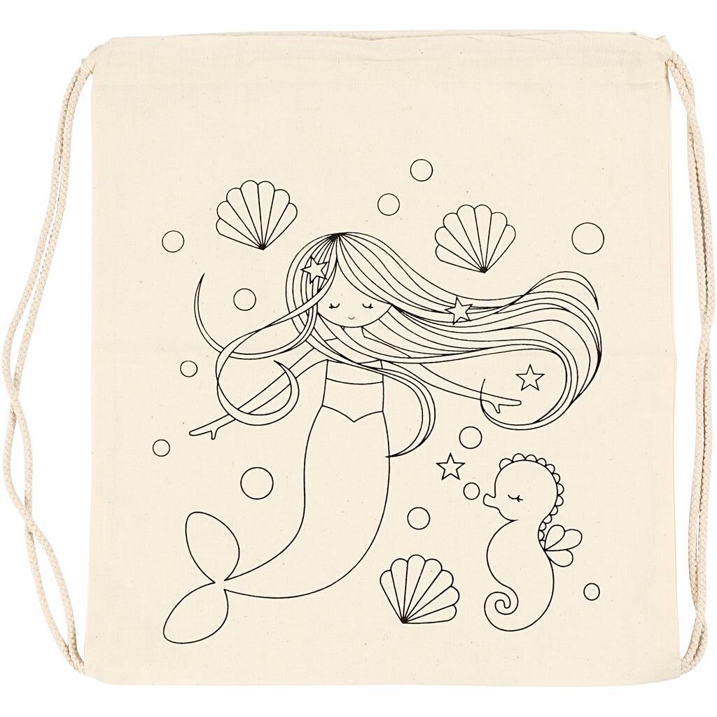 Skopose, str. 37x41 cm, 110 g/m2, lys natur, havfr billede