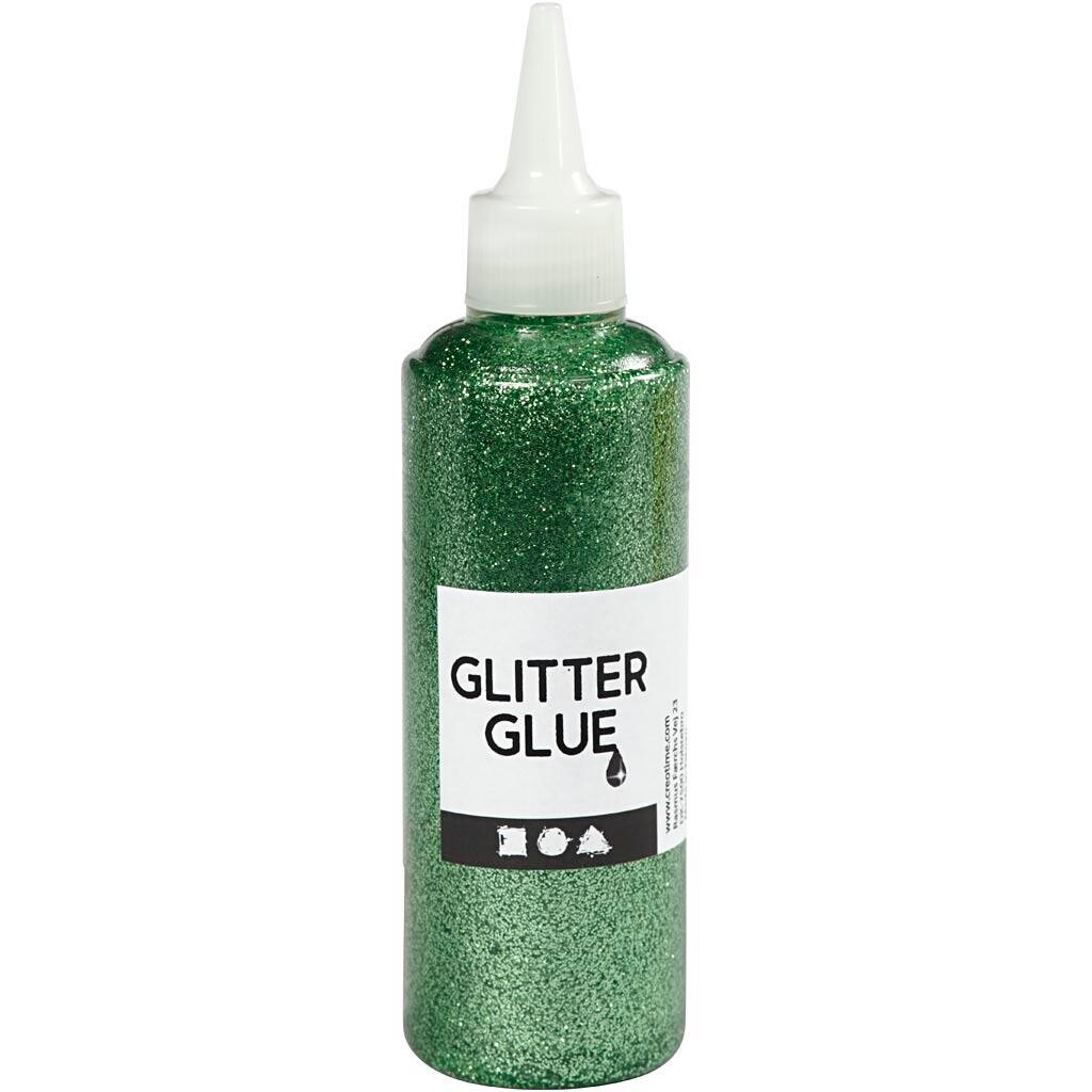 Billede af Glitterlim, grøn, 118ml