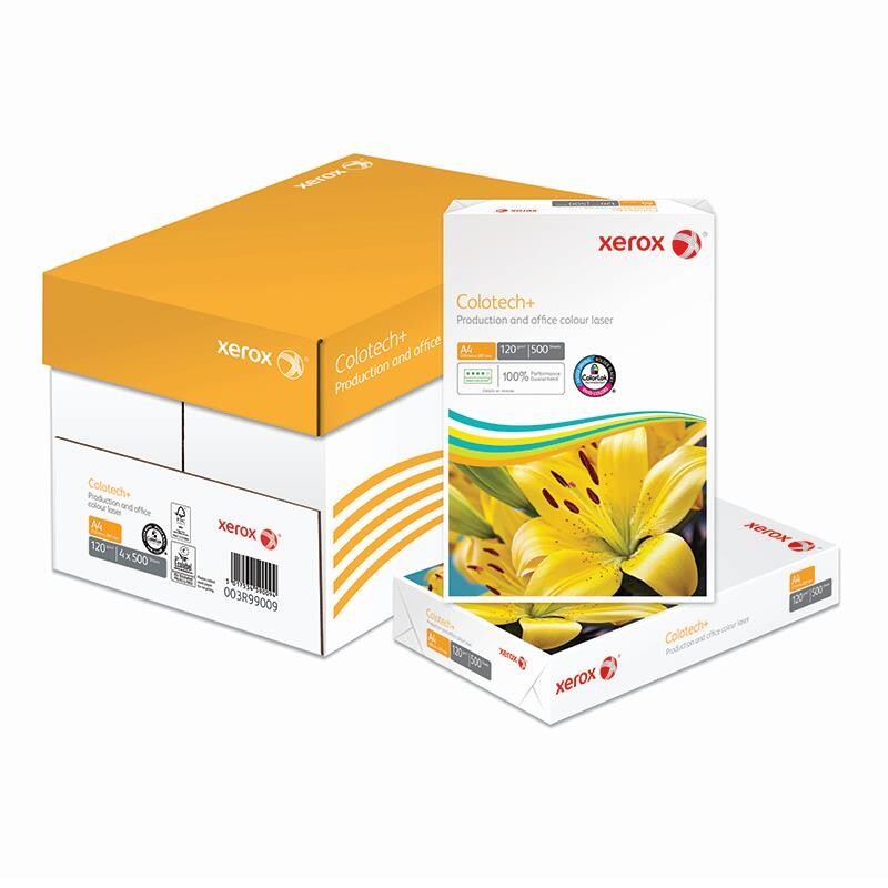 Kopipapir Xerox Colotech+ Gold, 120g A4 500ark/pak billede