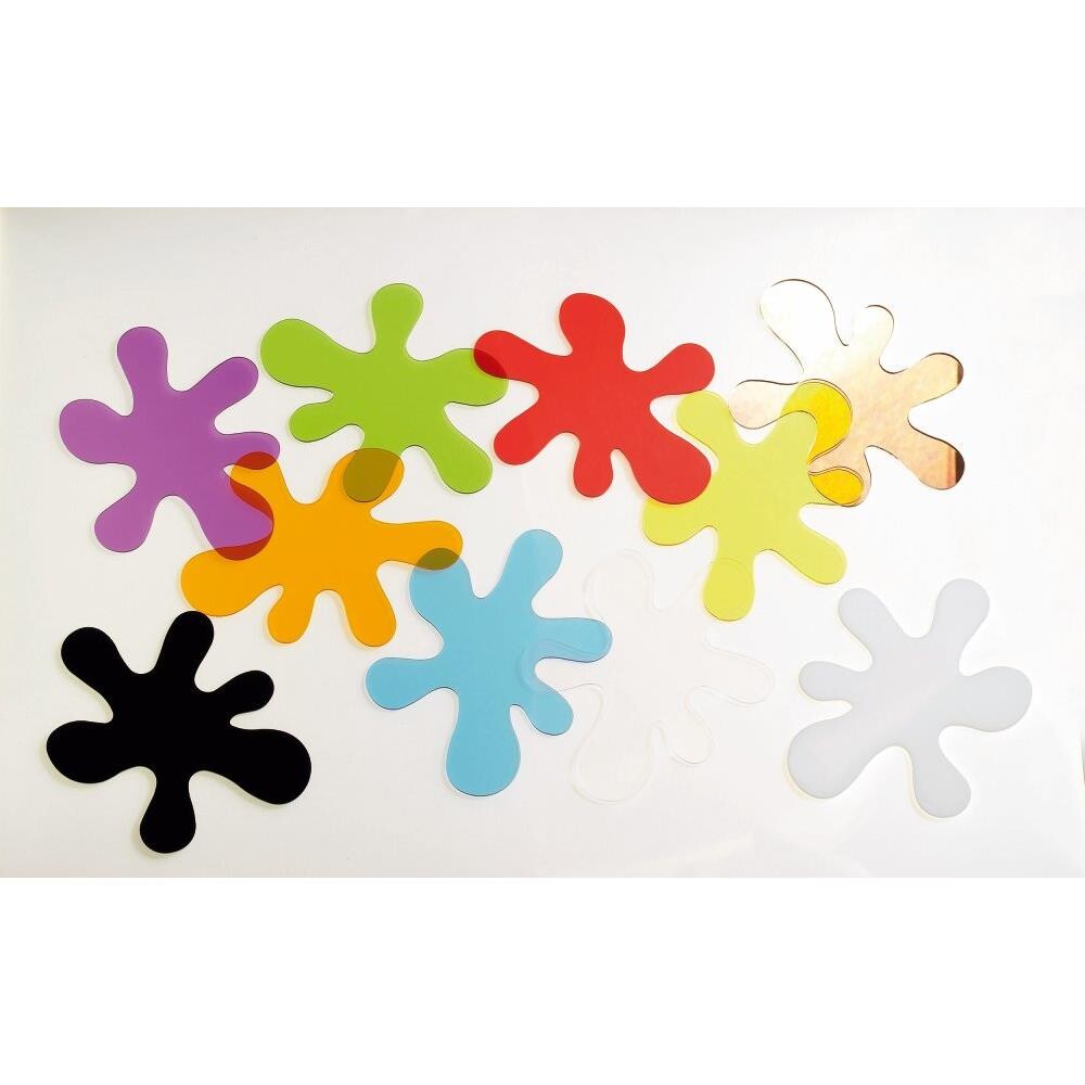 Lysleg, Splatter klatter sæt m 10 stk. billede