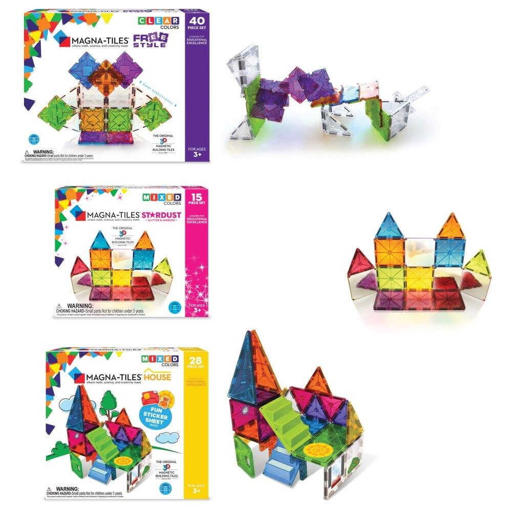 Billede af Magna-Tiles Mix - 83 Specialdele