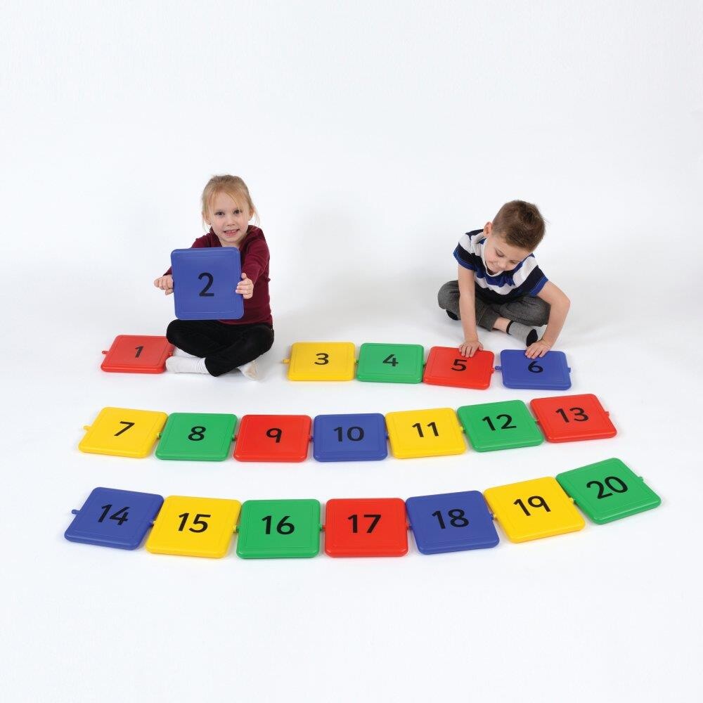 Tal perler Gigant 1 - 20, Indlæring