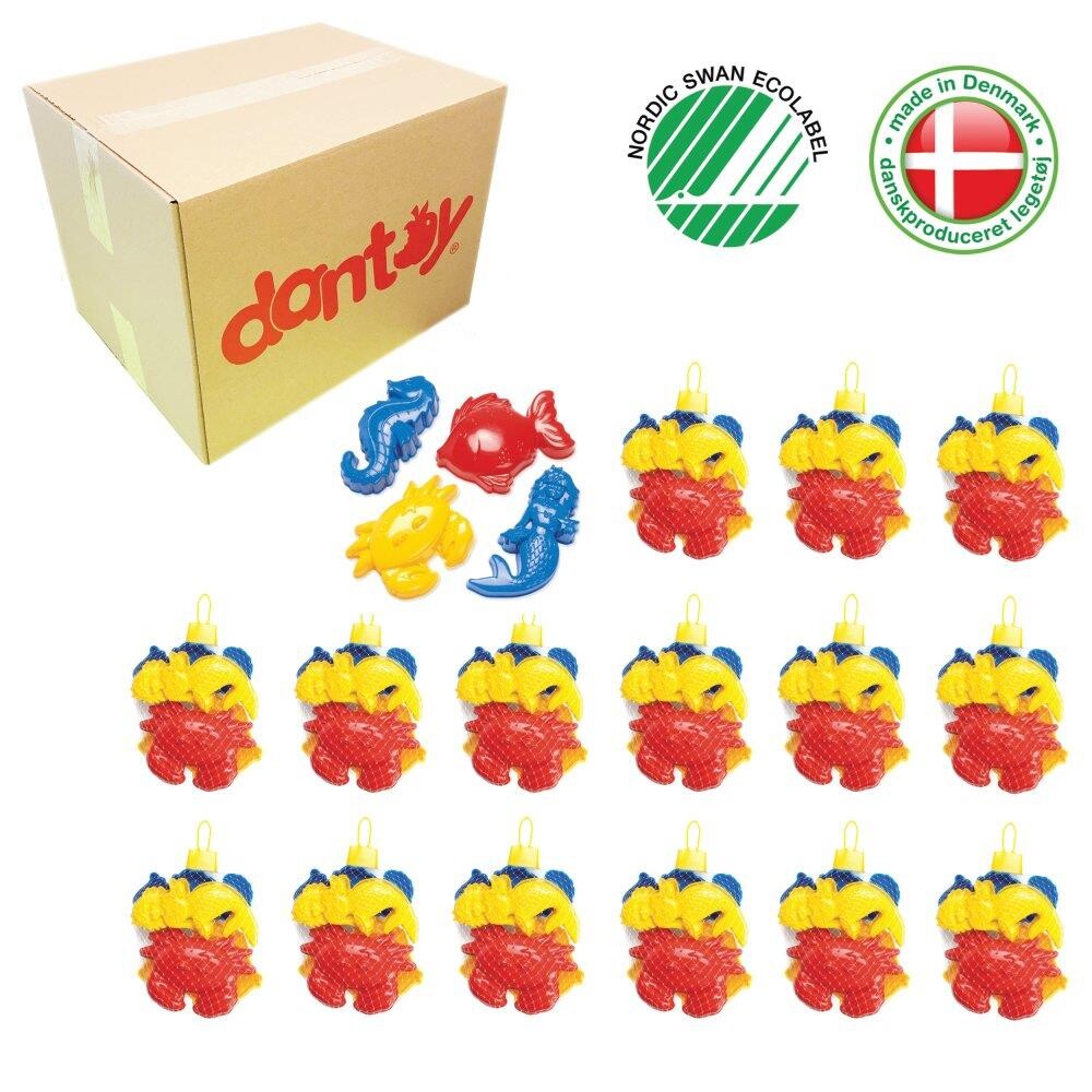 Billede af Sandforme i plast 16 cm, 64 stk i 1 ks.