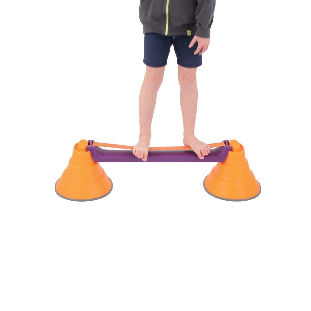 Bropille Sæt Med Slack Line