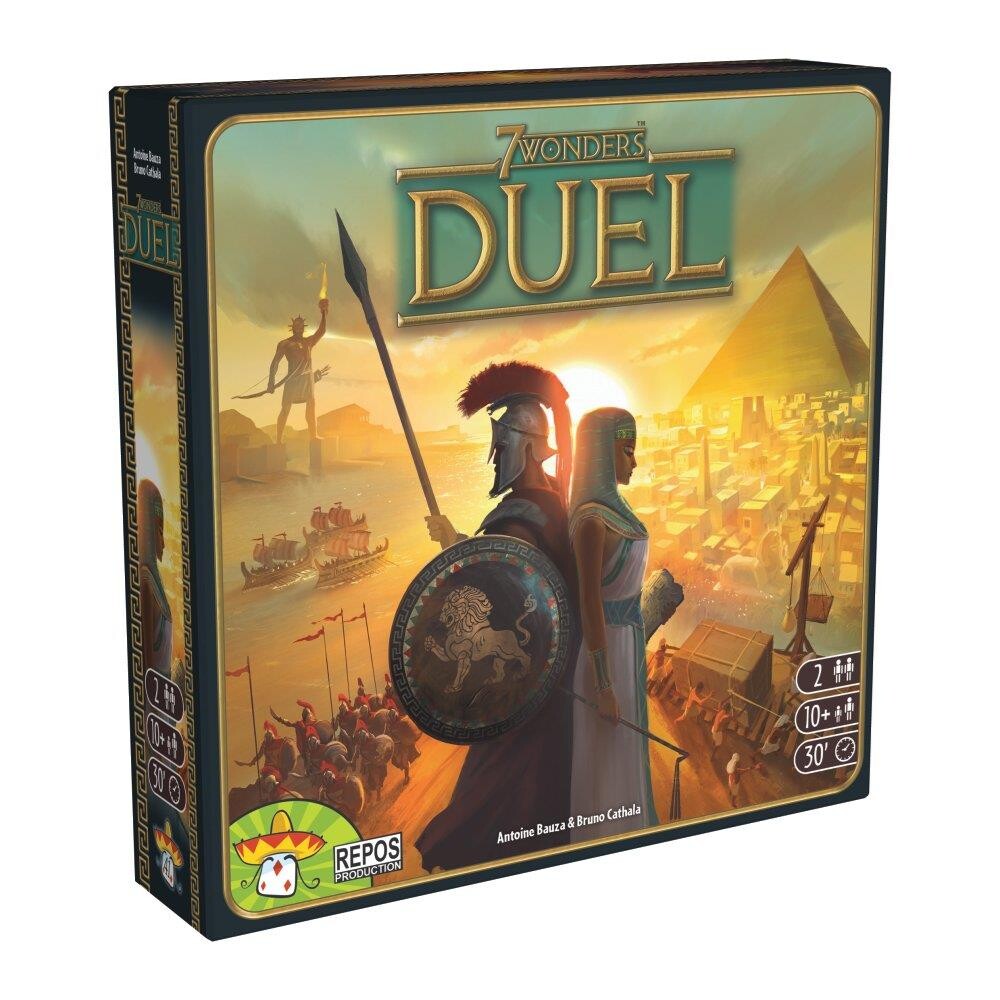 Spil, 7 Wonders Duel brætspil - fra 10+