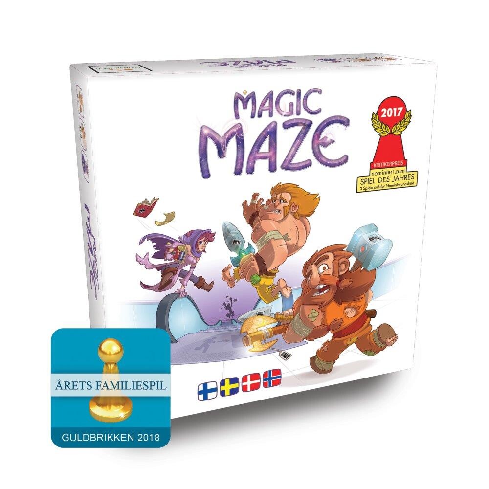 Spil, Magic Maze brætspil - fra 12 år +