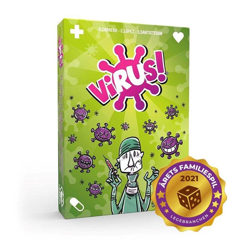 Billede af Spil, Virus kortspil - fra 8 år