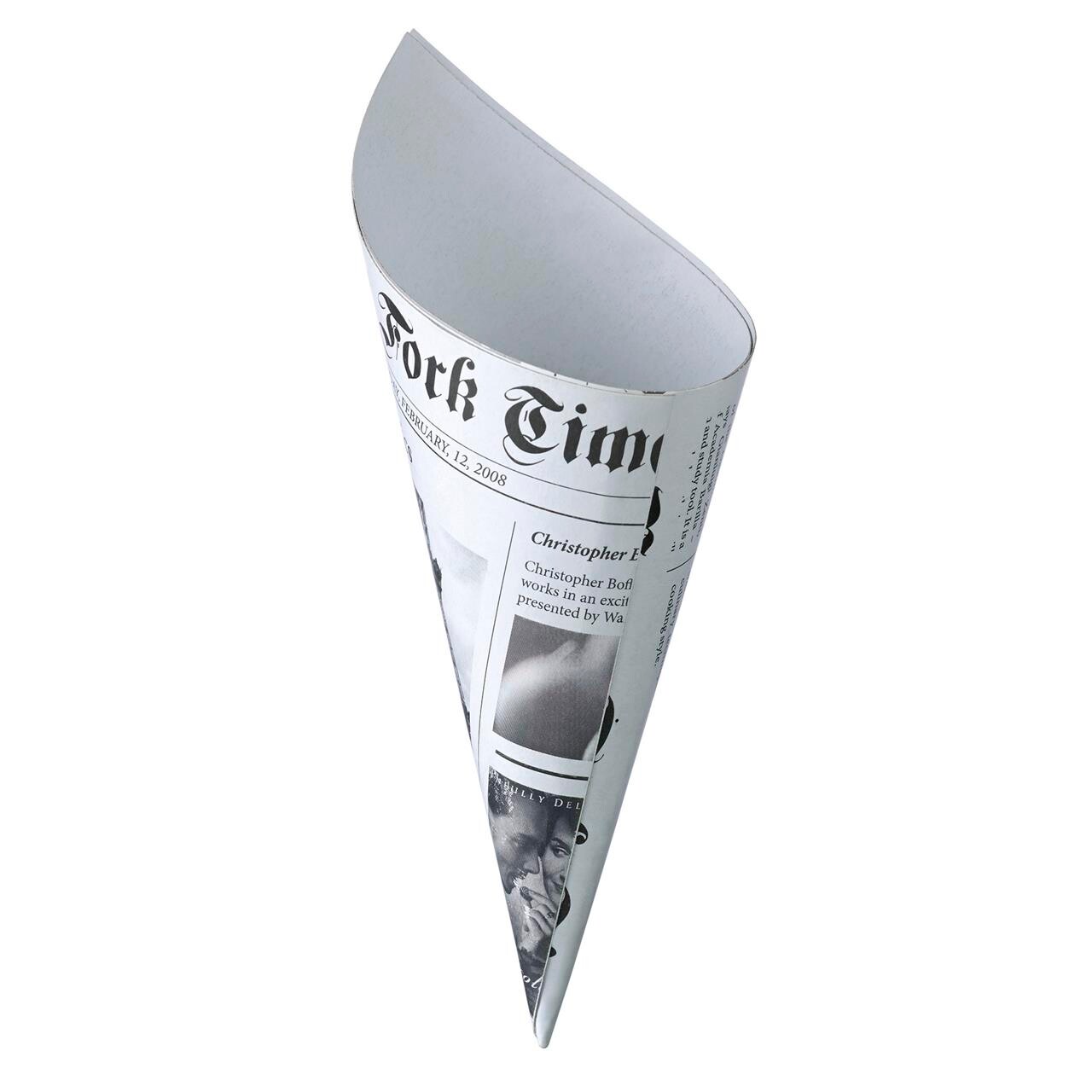 Kræmmerhus Newspaper, Ø100x250mm 100stk/pak