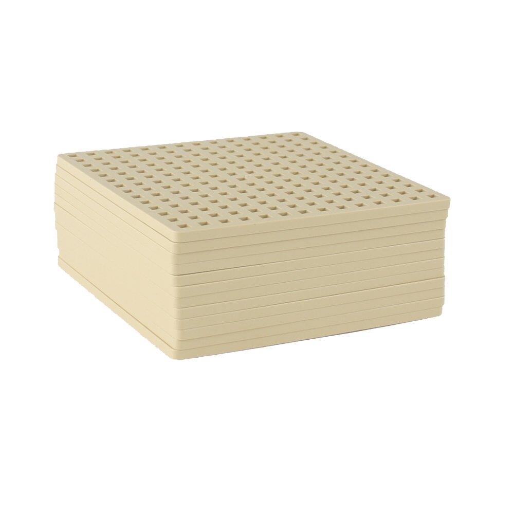 Billede af Plus Plus MINI 12 stk byggeplader Sand