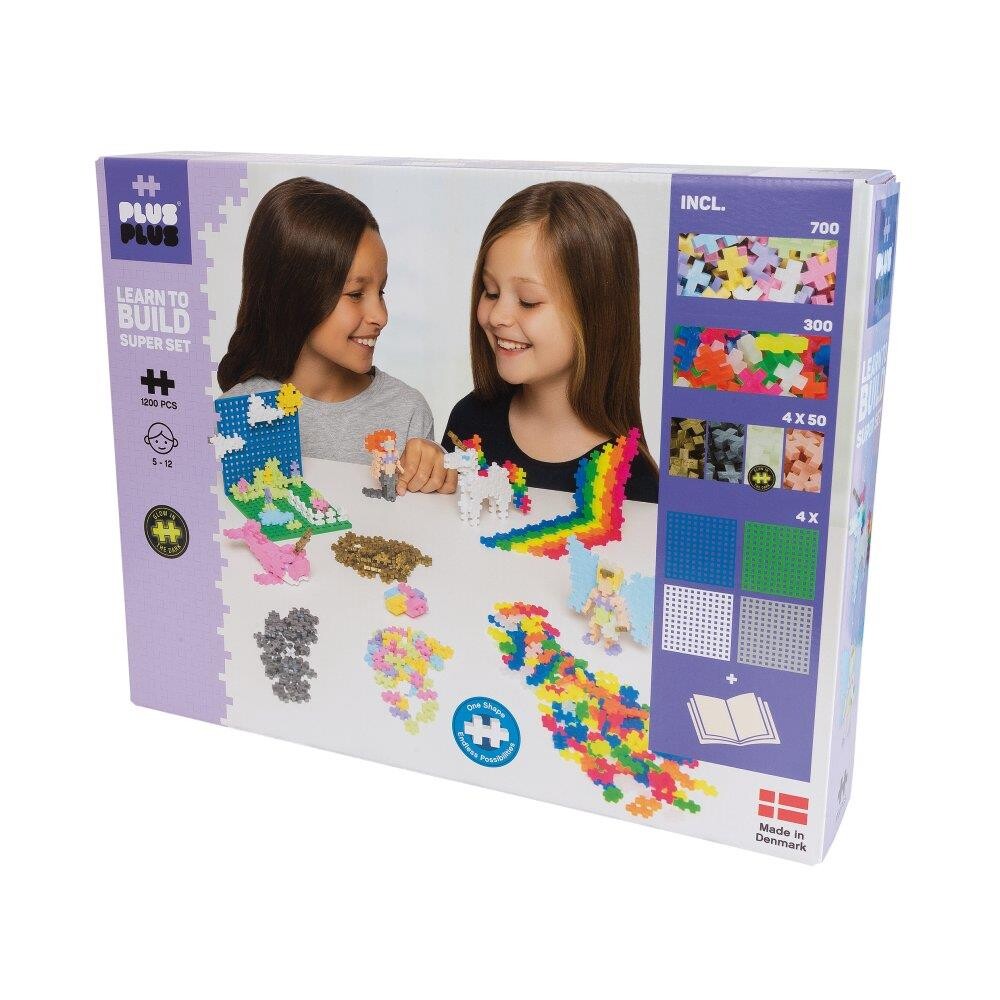 Plus Plus Mini Pastel 1200 Stk Superset