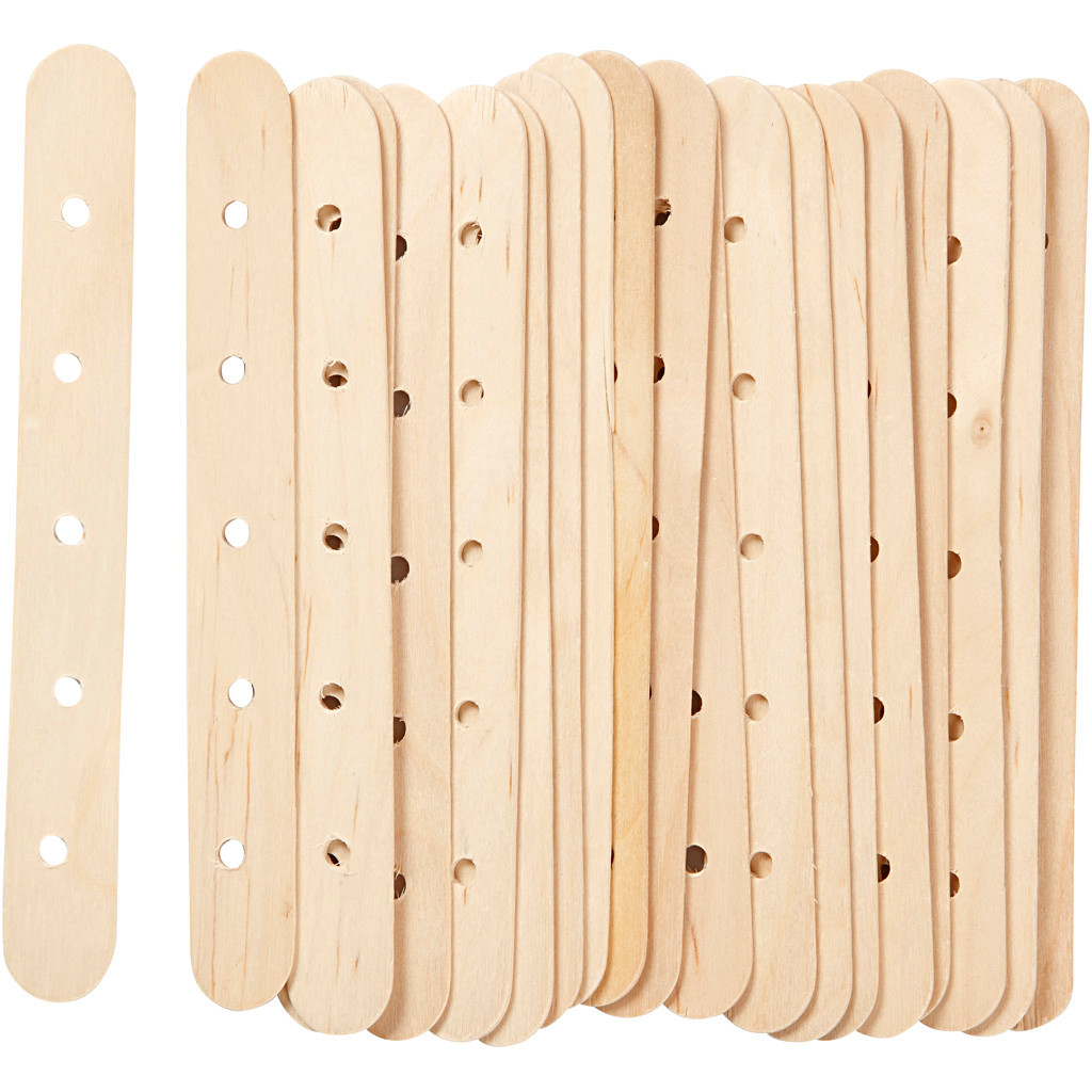 Konstruktionspinde, L: 15 cm, B: 1,8 cm, birk, 20s billede