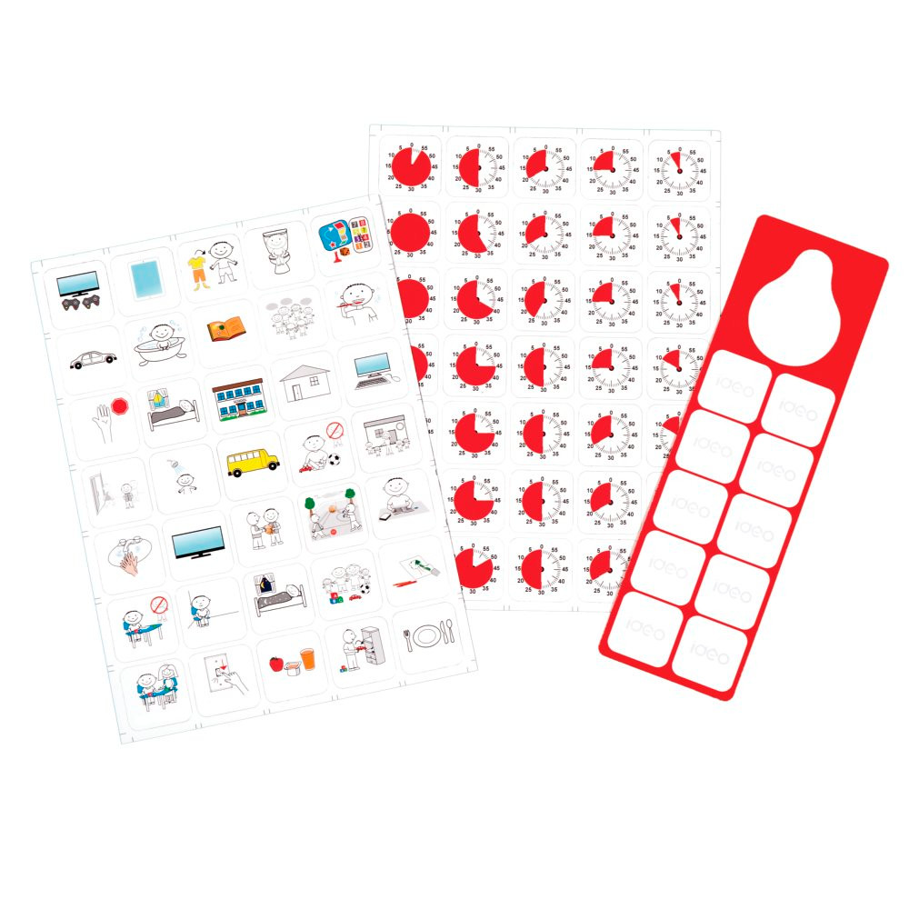 Time Timer - Magnetiske Piktogrammer - 70 stk.