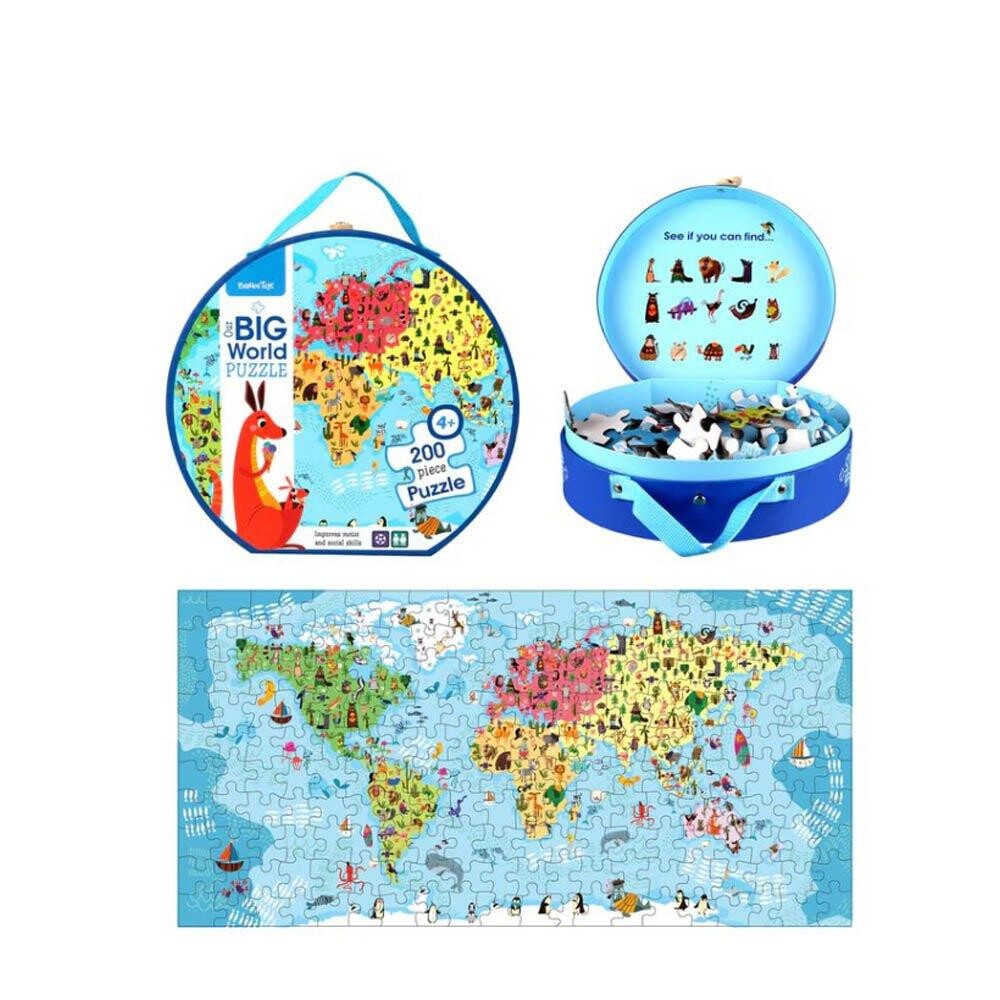 Puslespil, Vores Store Verden 200 brk. billede