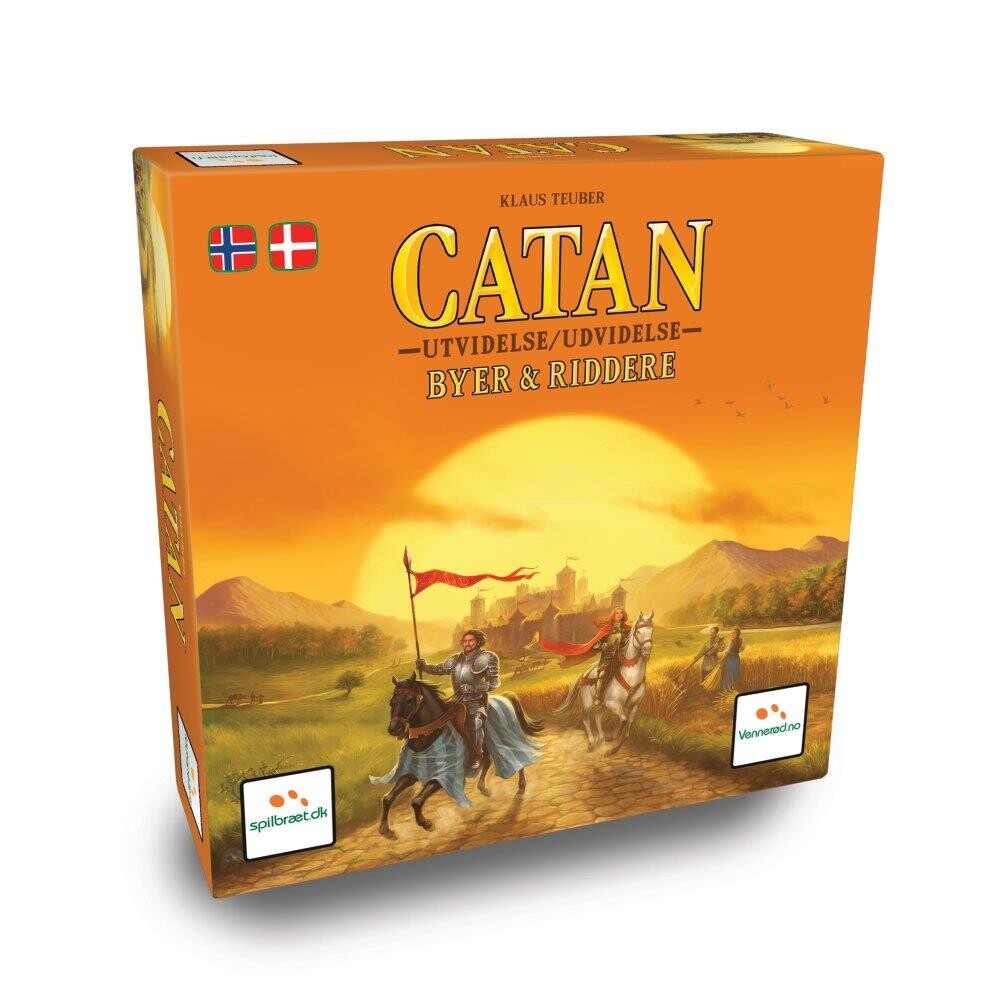Billede af Udvidelse - Catan: Byer & Riddere
