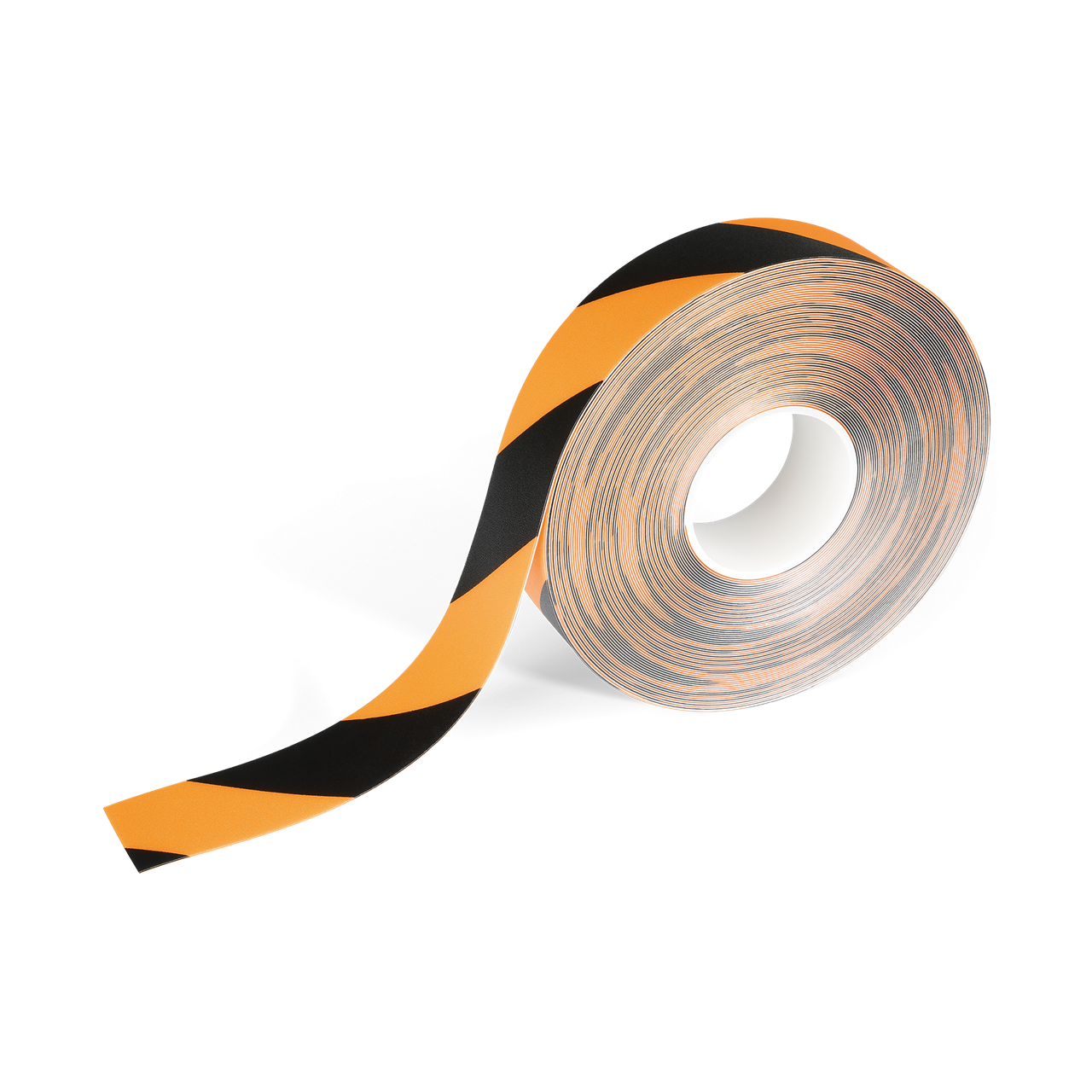 Markeringstape 50x0,5mmx15m aftagelig, gul/sort billede