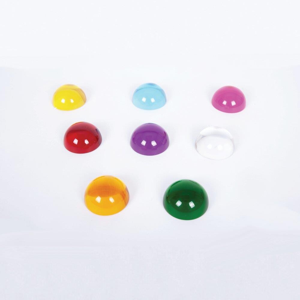 Opfattelses-halvkugler 8 stk - fra 0 år