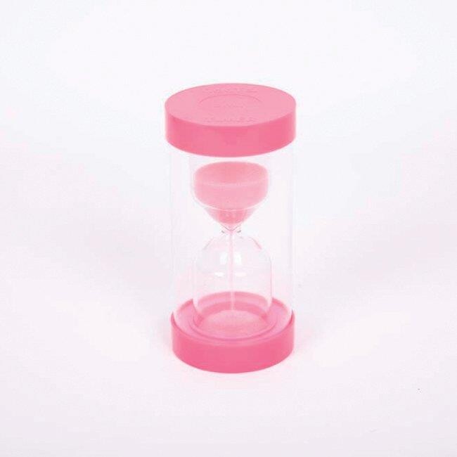 Timeglas med pink sand - 2 minutter billede