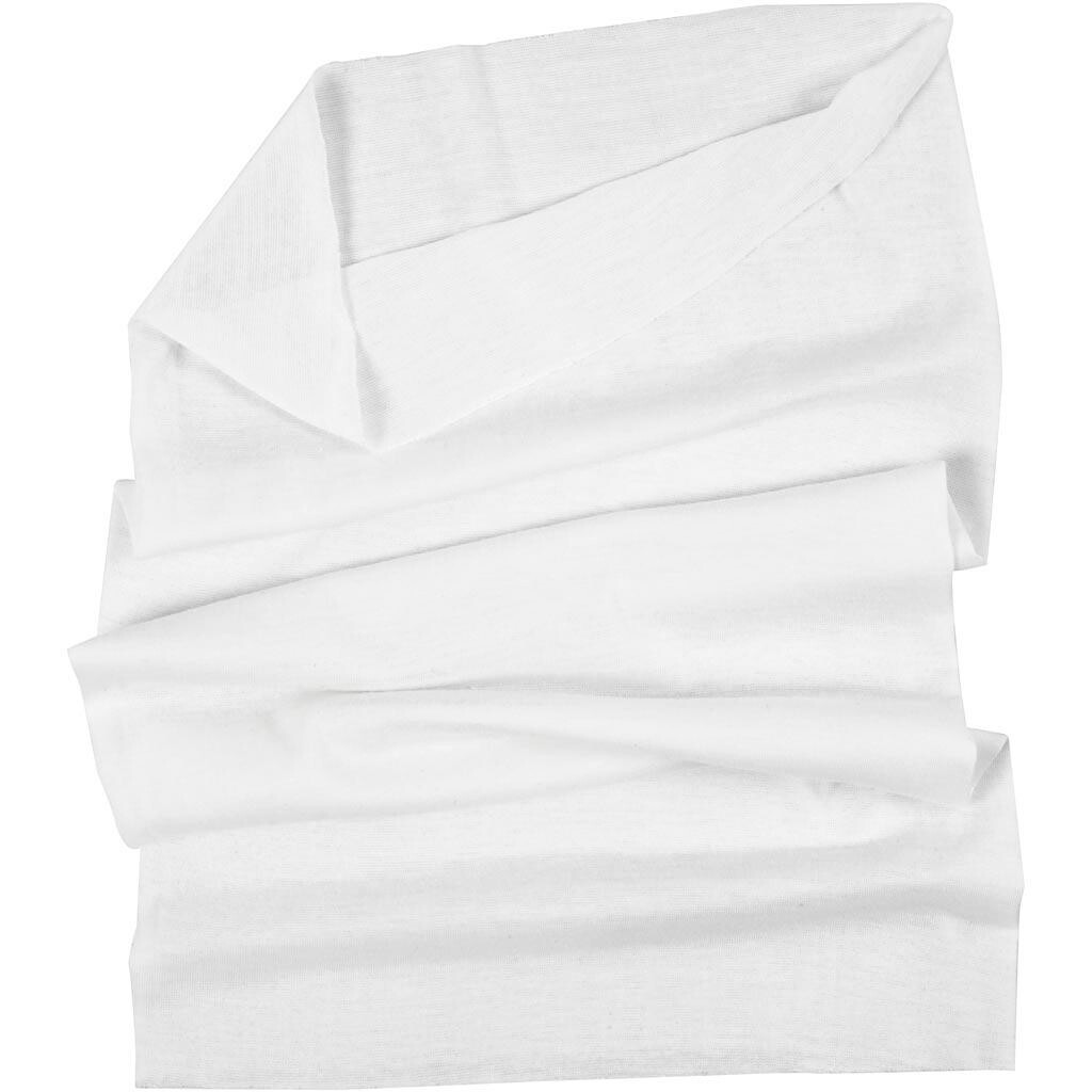 Halsedisse, str. 49x25 cm, råhvid, 1stk. billede