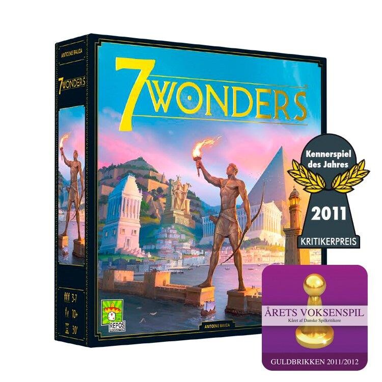 Spil, 7 Wonders brætspil - fra 10 år