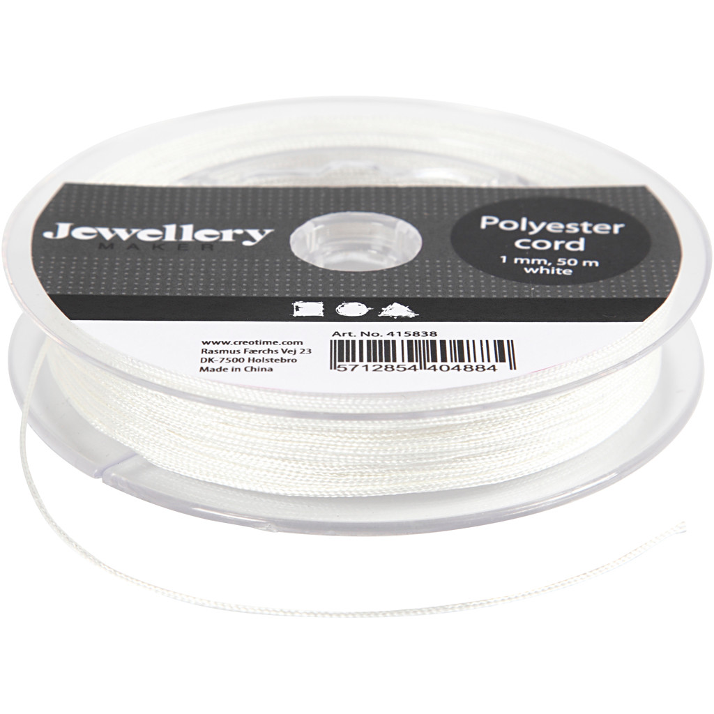 Polyester snor, 50 m, 1 rl. billede