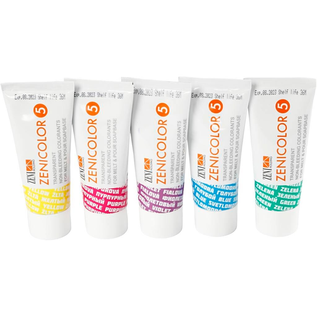 Sæbefarve, ass. farver, 30 g/1 pk. billede