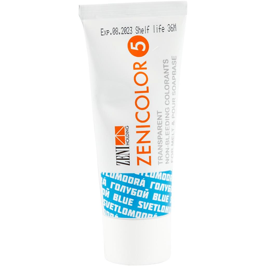 Sæbefarve, blå, 30 g/1 pk. billede