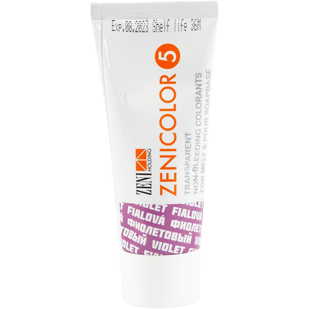 Sæbefarve, lilla, 30 g/1 pk. billede