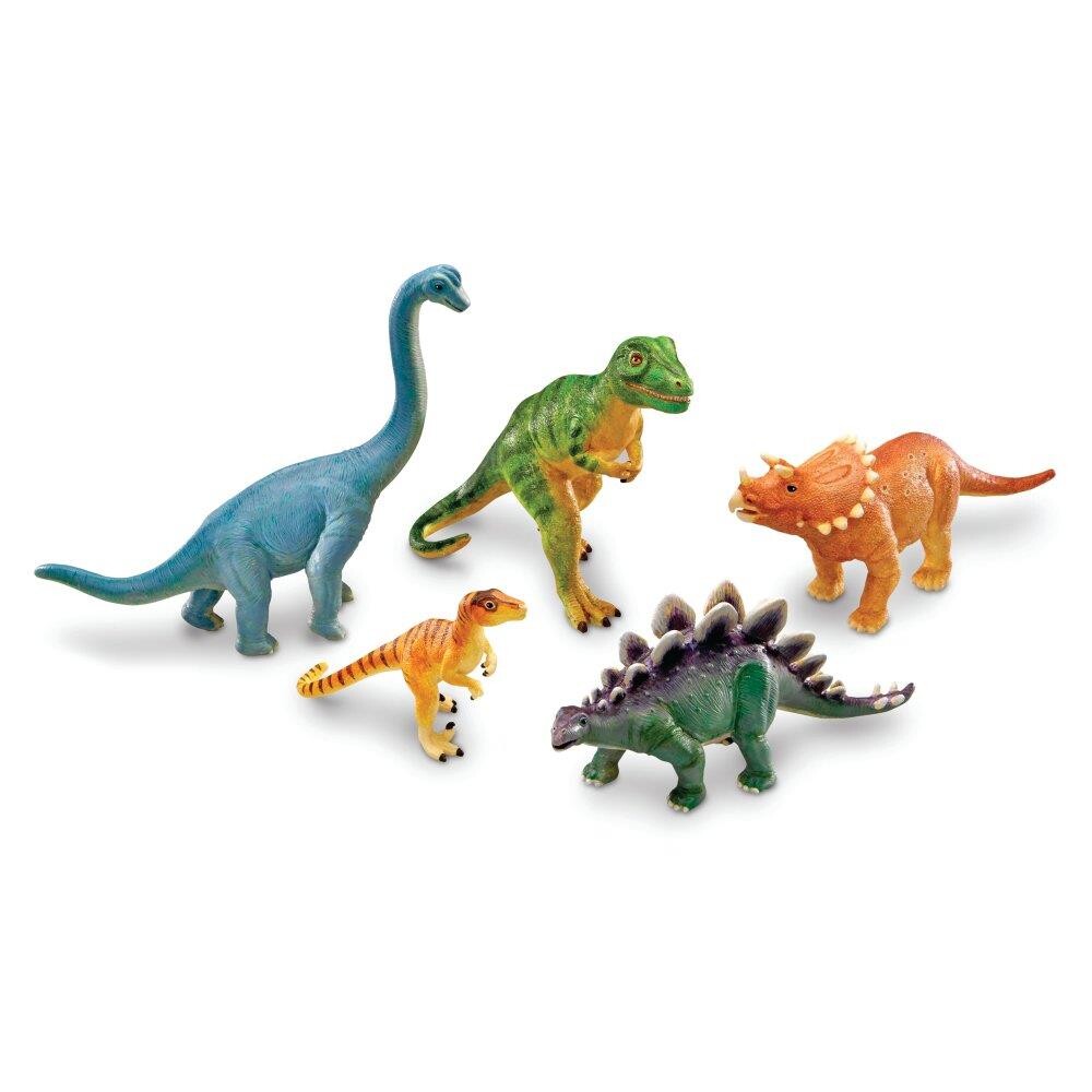 Billede af Jumbo dyresæt: 5 Dinosaurer Sæt 1
