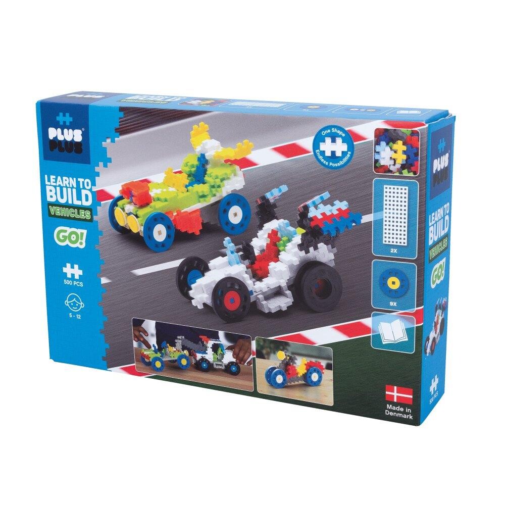 Billede af Plus Plus Learn to Build - Vehicles