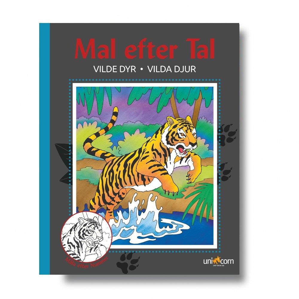 Malebog, Mal-efter-tal - Farlige Dyr billede